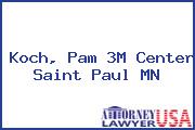 Koch, Pam 3M Center Saint Paul MN