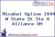 Micahel Ogline 1844 W State St Ste A Alliance OH
