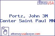 Portz, John 3M Center Saint Paul MN