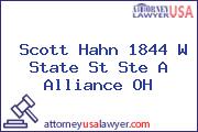 Scott Hahn 1844 W State St Ste A Alliance OH