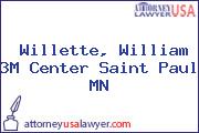 Willette, William 3M Center Saint Paul MN