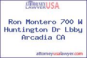 Ron Montero 700 W Huntington Dr Lbby Arcadia CA
