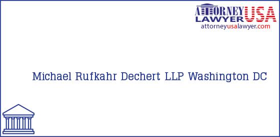 Telephone, Address and other contact data of Michael Rufkahr, Washington, DC, USA