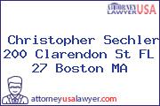 Christopher Sechler 200 Clarendon St FL 27 Boston MA