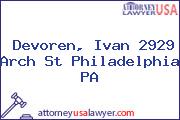 Devoren, Ivan 2929 Arch St Philadelphia PA