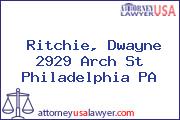 Ritchie, Dwayne 2929 Arch St Philadelphia PA