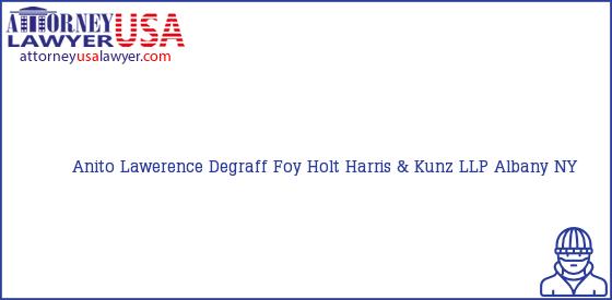 Telephone, Address and other contact data of Anito Lawerence, Albany, NY, USA