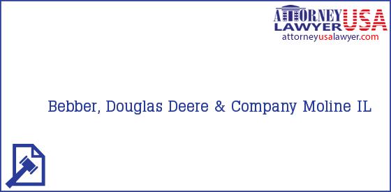 Telephone, Address and other contact data of Bebber, Douglas, Moline, IL, USA