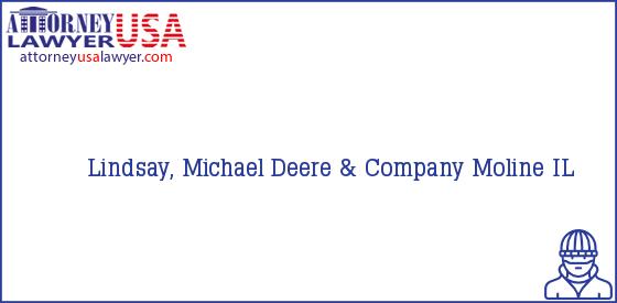Telephone, Address and other contact data of Lindsay, Michael, Moline, IL, USA