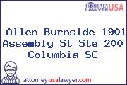 Allen Burnside 1901 Assembly St Ste 200 Columbia SC