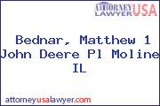 Bednar, Matthew 1 John Deere Pl Moline IL