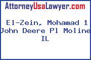 El-Zein, Mohamad 1 John Deere Pl Moline IL