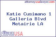 Katie Cusimano 1 Galleria Blvd Metairie LA