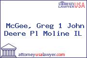 McGee, Greg 1 John Deere Pl Moline IL