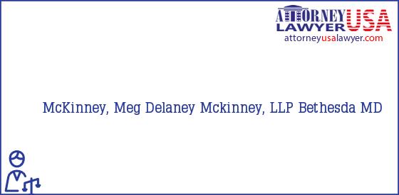 Telephone, Address and other contact data of McKinney, Meg, Bethesda, MD, USA