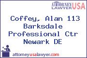 Coffey, Alan 113 Barksdale Professional Ctr Newark DE