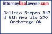 Delisio Stepen 943 W 6th Ave Ste 200 Anchorage AK