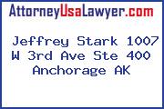 Jeffrey Stark 1007 W 3rd Ave Ste 400 Anchorage AK