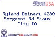 Ryland Deinert 4280 Sergeant Rd Sioux City IA