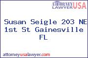 Susan Seigle 203 NE 1st St Gainesville FL