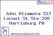 John Alzamora 212 Locust St Ste 200 Harrisburg PA