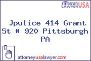 Jpulice 414 Grant St # 920 Pittsburgh PA