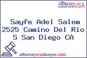 Sayfe Adel Salem 2525 Camino Del Rio S San Diego CA