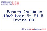 Sandra Jacobson 1900 Main St Fl 5 Irvine CA