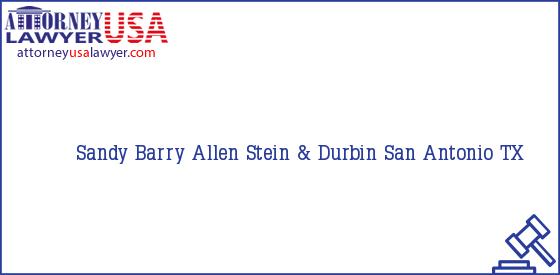 Telephone, Address and other contact data of Sandy Barry, San Antonio, TX, USA