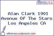 Alan Clark 1901 Avenue Of The Stars Los Angeles CA