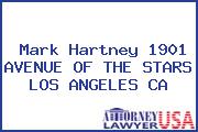 Mark Hartney 1901 AVENUE OF THE STARS LOS ANGELES CA