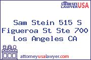 Sam Stein 515 S Figueroa St Ste 700 Los Angeles CA