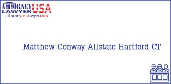 Telephone, Address and other contact data of Matthew Conway, Hartford, CT, USA