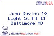 John Devine 10 Light St Fl 11 Baltimore MD