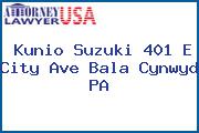 Kunio Suzuki 401 E City Ave Bala Cynwyd PA