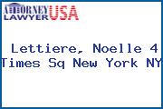 Lettiere, Noelle 4 Times Sq New York NY