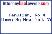 Penuliar, Ro 4 Times Sq New York NY
