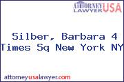 Silber, Barbara 4 Times Sq New York NY