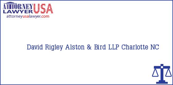 Telephone, Address and other contact data of David Rigley, Charlotte, NC, USA