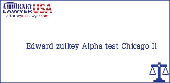 Telephone, Address and other contact data of Edward zulkey, Chicago, Il, USA