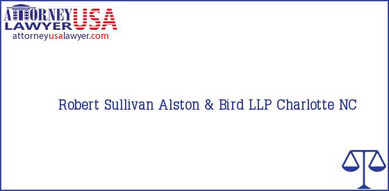 Telephone, Address and other contact data of Robert Sullivan, Charlotte, NC, USA