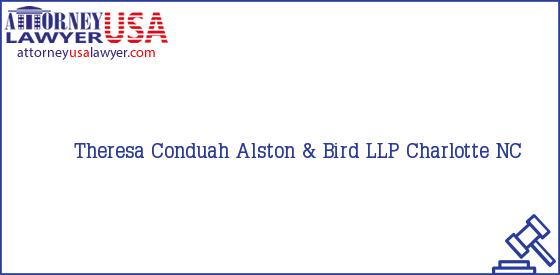 Telephone, Address and other contact data of Theresa Conduah, Charlotte, NC, USA
