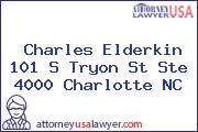 Charles Elderkin 101 S Tryon St Ste 4000 Charlotte NC