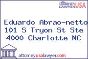 Eduardo Abrao-netto 101 S Tryon St Ste 4000 Charlotte NC