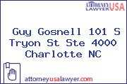 Guy Gosnell 101 S Tryon St Ste 4000 Charlotte NC