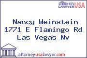Nancy Weinstein 1771 E Flamingo Rd Las Vegas Nv