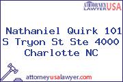 Nathaniel Quirk 101 S Tryon St Ste 4000 Charlotte NC