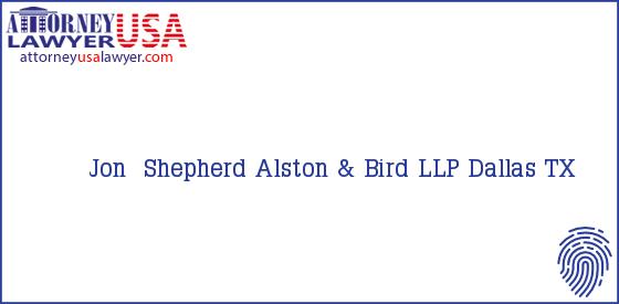Telephone, Address and other contact data of Jon  Shepherd, Dallas, TX, USA