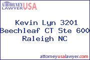 Kevin Lyn 3201 Beechleaf CT Ste 600 Raleigh NC
