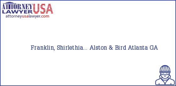 Telephone, Address and other contact data of Franklin, Shirlethia..., Atlanta, GA, USA